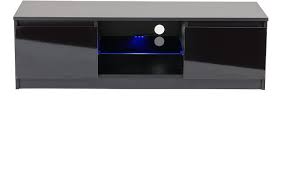 [63465] 1400mm Black Cabinet Stand LED