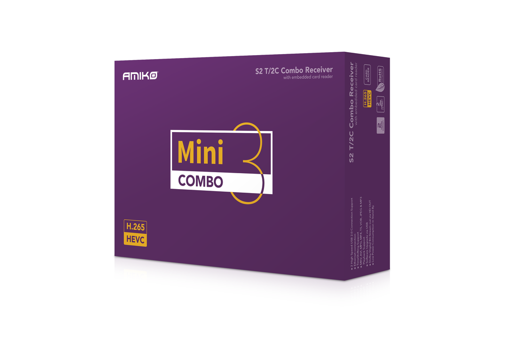[4130] Amiko Combi Set Top Box