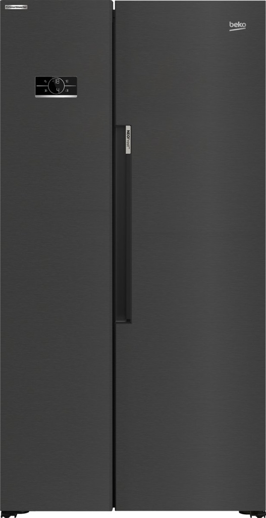 Beko Freestanding American Style Fridge Freezer with NeoFrost™ | Stainless Steel