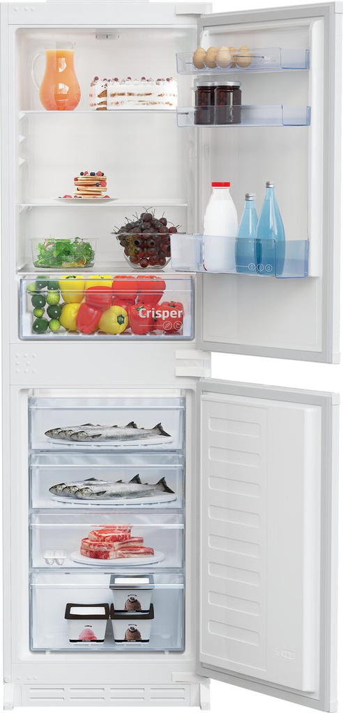 [BCSM450] Beko Integrated 50/50 Static Fridge Freezer