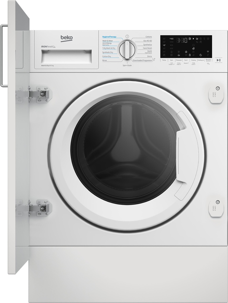Beko Integrated 8kg + 5kg Washer Dryer