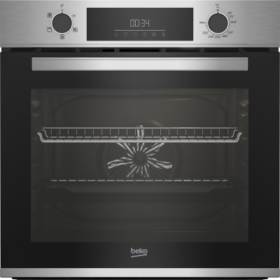 [BBNIE22300XD] Beko S/S Built In Single MultiFunction Oven