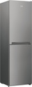 Beko Silver Static 182 x 55cm Fridge Freezer