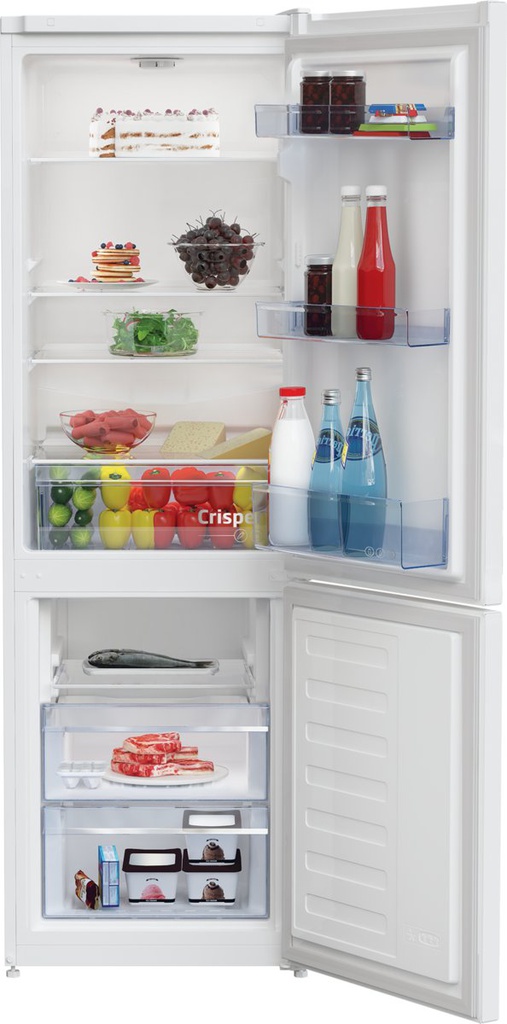 Beko White Static 55cm Fridge Freezer