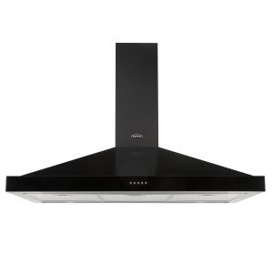 [100CHIMBK] Belling 100cm Black chimney hood