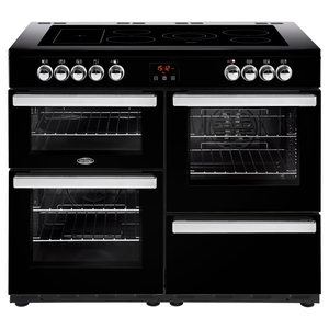 Belling 110cm Farmhouse Electric Range cooker | Black
