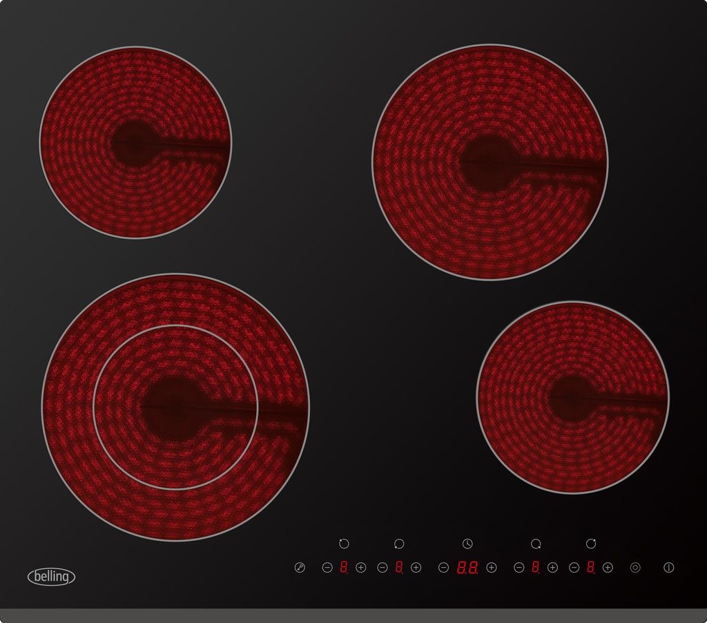 [BCH61TB] Belling 60cm Touch Control Ceramic Hob