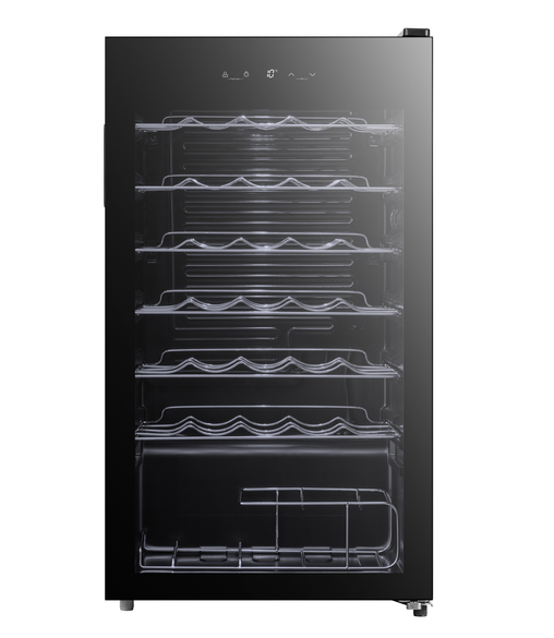 [BWS93BK] Belling Black / Glass Under Counter Wine Cooler
