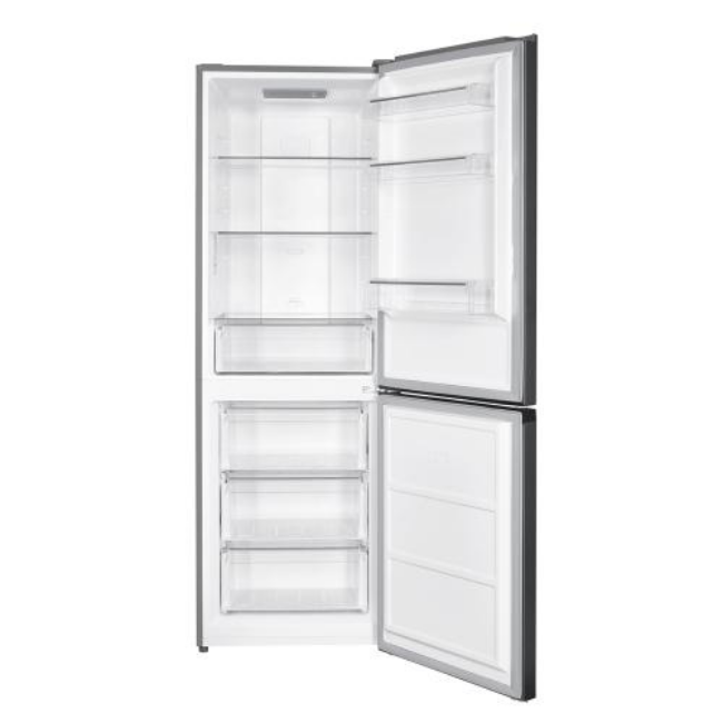 Belling Black Steel TOTAL NO FROST 60/40 Fridge Freezer