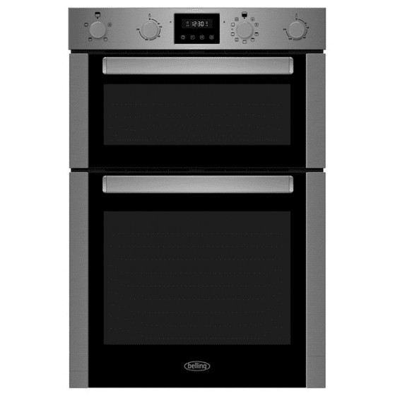 [BI903FPSTA] Belling S/Steel Built In Double Oven