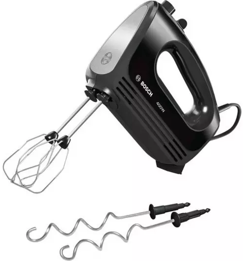 [MFQ2420BGB] Bosch CleverMixx Black 400w Hand Mixer
