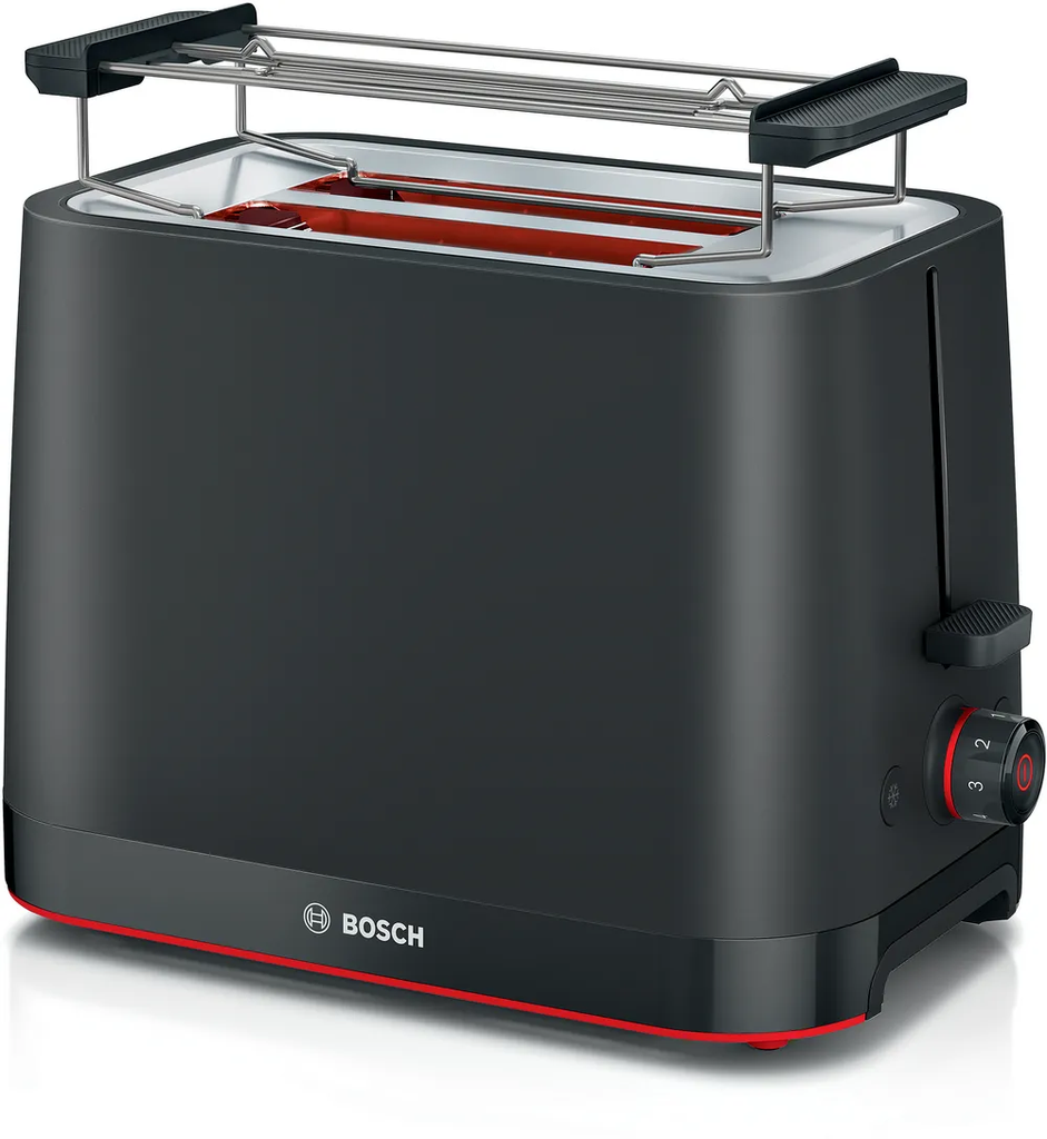 Bosch MyMoment Compact 2 Slice Toaster | Black