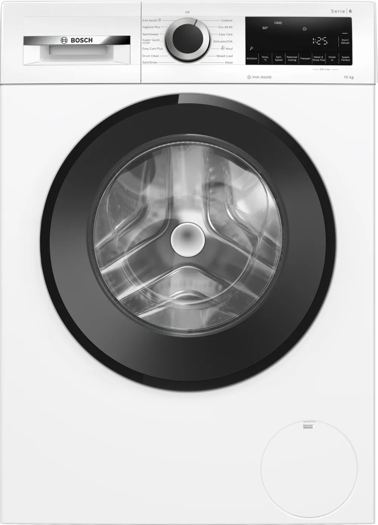 [WGG254Z1GB] Bosch Series6 White 10Kg 1400 Spin Washing Machine | 5 Year Warranty