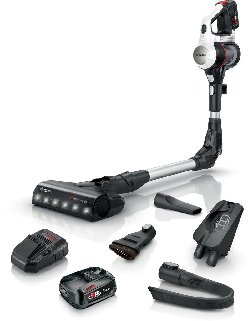 Bosch Unlimited7 Cordless Rechargeable Stick Vacuum Cleaner |  Spare Battery / Fast Charger
