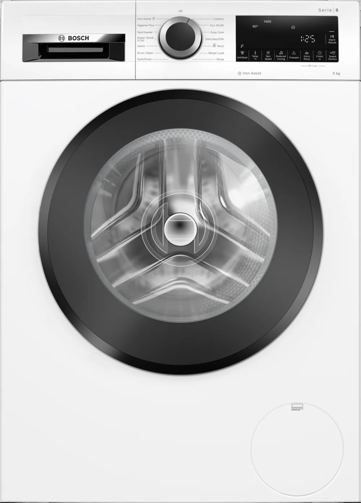 [WGG24400GB] Bosch White 9Kg 1400Spin Washing Machine | A Rated| 5 Year Warranty