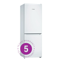 Bosch White Full No Frost Fridge Freezer| 5 Year Full warranty