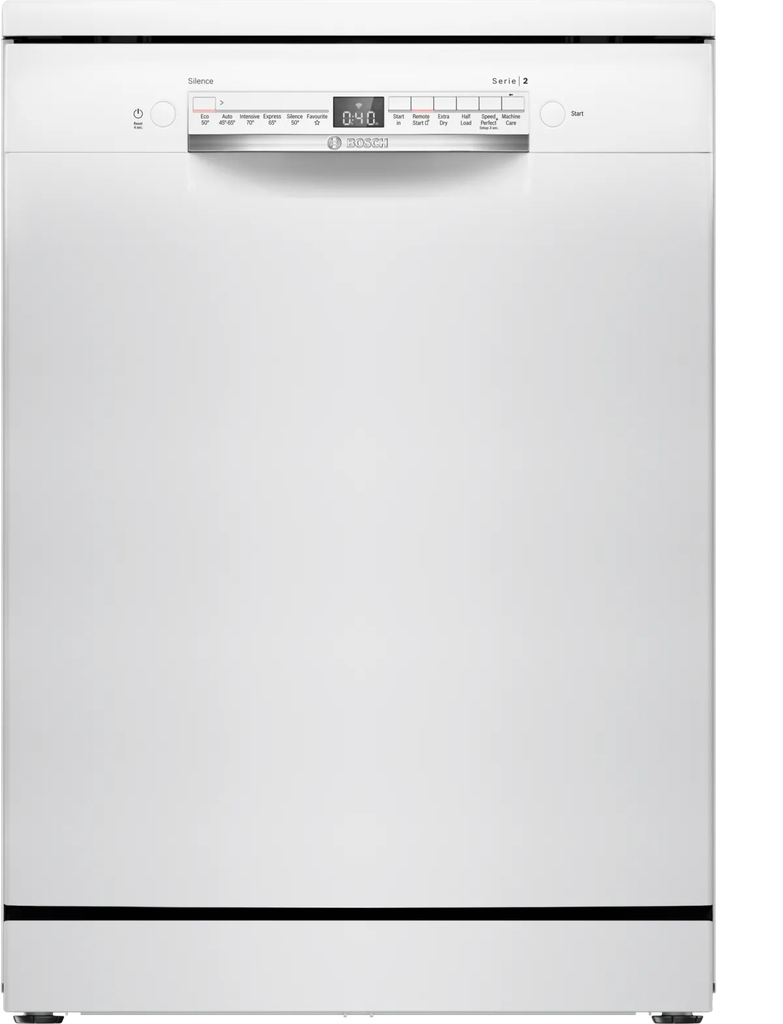 [SMS2HVW67G] Bosch White Vario Drawer Dishwasher