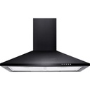 Candy 60cm Black Chimney Cooker Hood