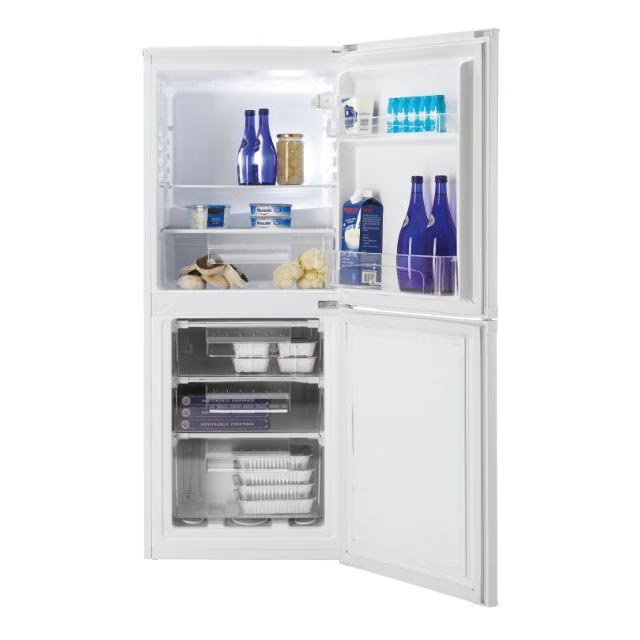 [CCH1S513EWK-1] Candy White Fridge Freezer 136x55cm