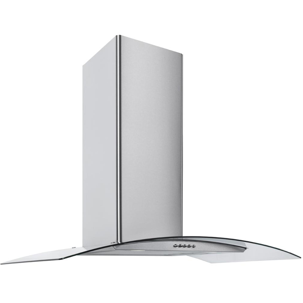[CG90SSPF] Cata 90cm Stainless Steel/ Curved Glass Chimney Extractor Hood