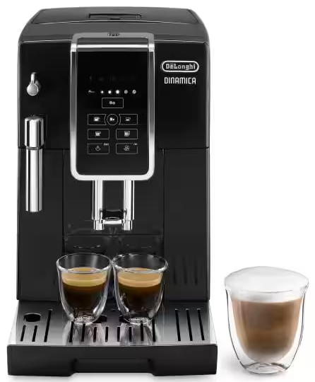 DeLonghi Dinamica Fully Automatic Bean to Cup Coffee Machine | Black