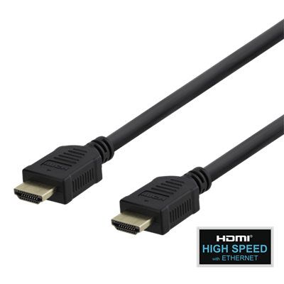 DeltaCo 5 Metre Premium High-Speed HDMI Plug - Plug Cable