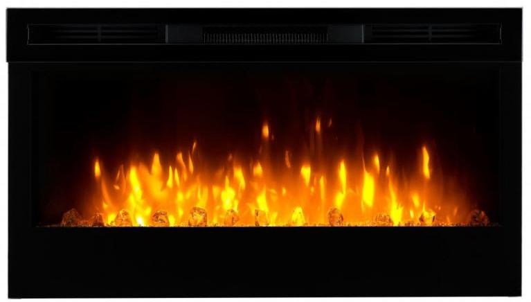 [BLF3451-UK] Dimplex 'Prism' 34" Optiflame Linear LED Wall Fire
