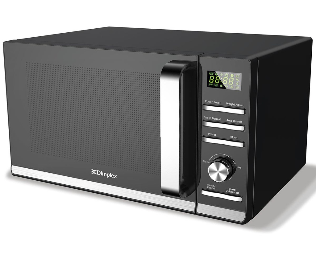 [980539] Dimplex 23 Litre Black Microwave Oven S/S Interior