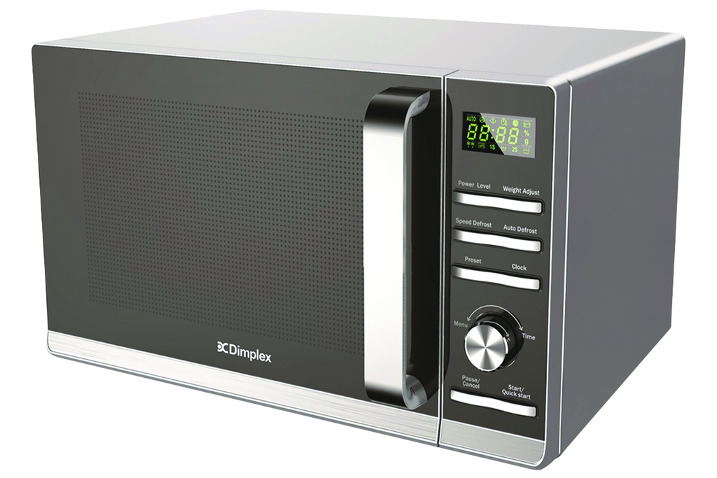 [980538] Dimplex 23 Litre Silver Microwave Oven S/S Interior