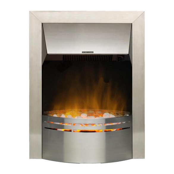 Dimplex Dakota Silver Optiflame Electric Inset Fire