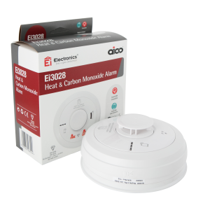 EI Mains Heat & Carbon Monoxide alarm