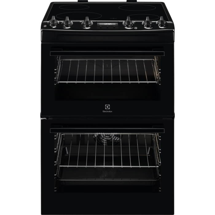 Electrolux Black 60cm Ceramic Electric Cooker