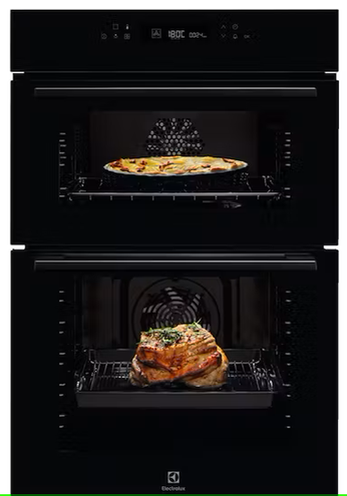 [KDFCC00K] Electrolux Black Built In Multifunction Double Oven | 5 Year Warranty
