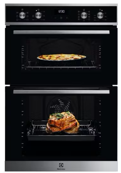 [KDFEC40X] Electrolux S/Steel Built In Double Oven