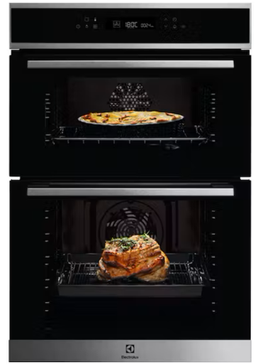[KDFCC00X] Electrolux S/Steel Built In Multifunction Double Oven | 5 Year Warranty