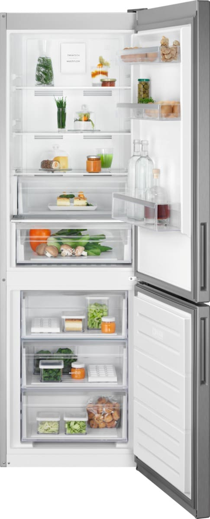 [LNT6ME32U2] Electrolux S/Steel Frost Free Fridge Freezer