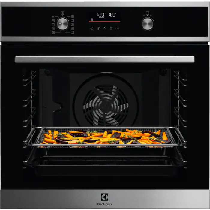Electrolux S/Steel Pyroclean Single Oven with Air Fry