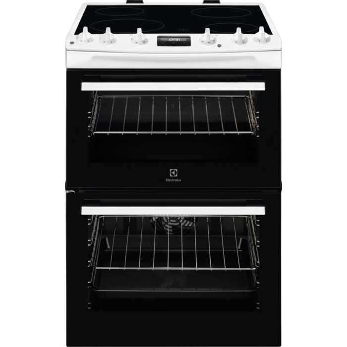 [LKR655200W] Electrolux White 60cm Ceramic Electric Cooker