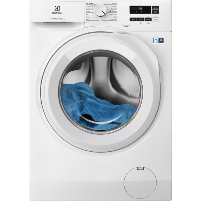 [EFI61841B] Electrolux White A Rated 8kg 1400 Spin Washing Machine