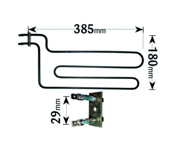 ExSpareTise Tricity Steped Oven Element