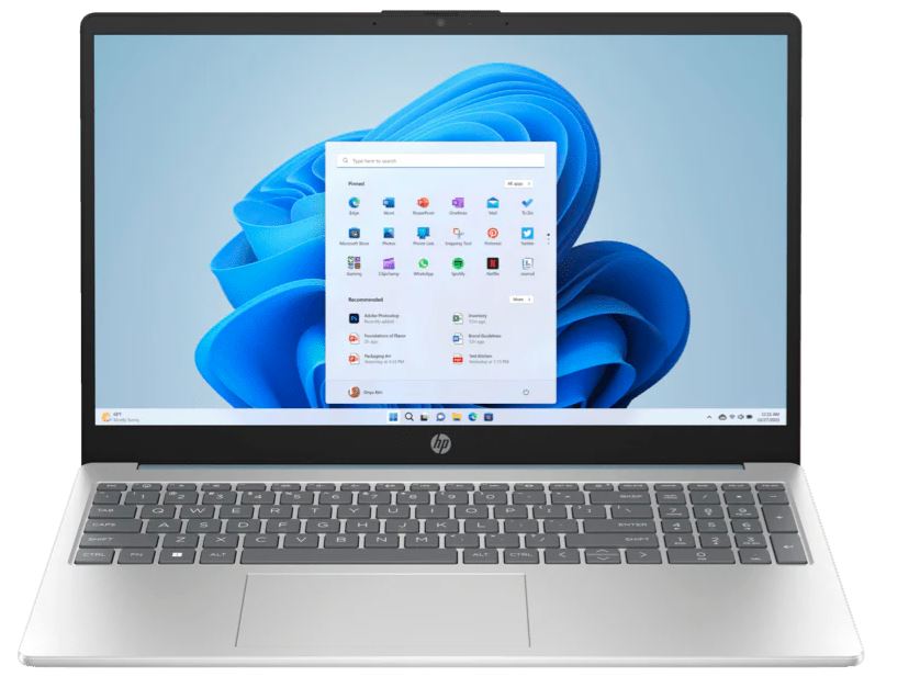 [15-FC0020NA] HP Laptop Ryzen 5 8GB 256GB 15.6 FHD Blue