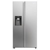 Haier American side by side plumbed ice and water|Stainless Steel