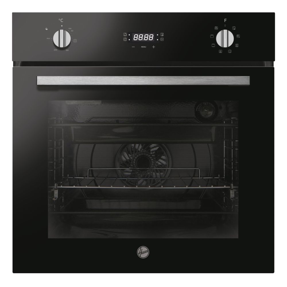 [HOC3T3058BI] Hoover Black Single MultiFunction Oven