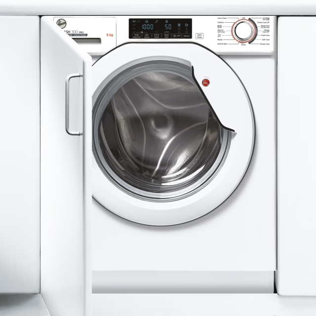 [HBWOS 69TMET-80] Hoover Integrated 9Kg 1400Spin Washing Machine