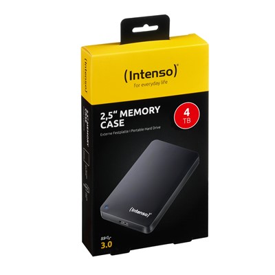 Intenso 4TB USB 3.0 Portable PowerBank Hard Drive | Black