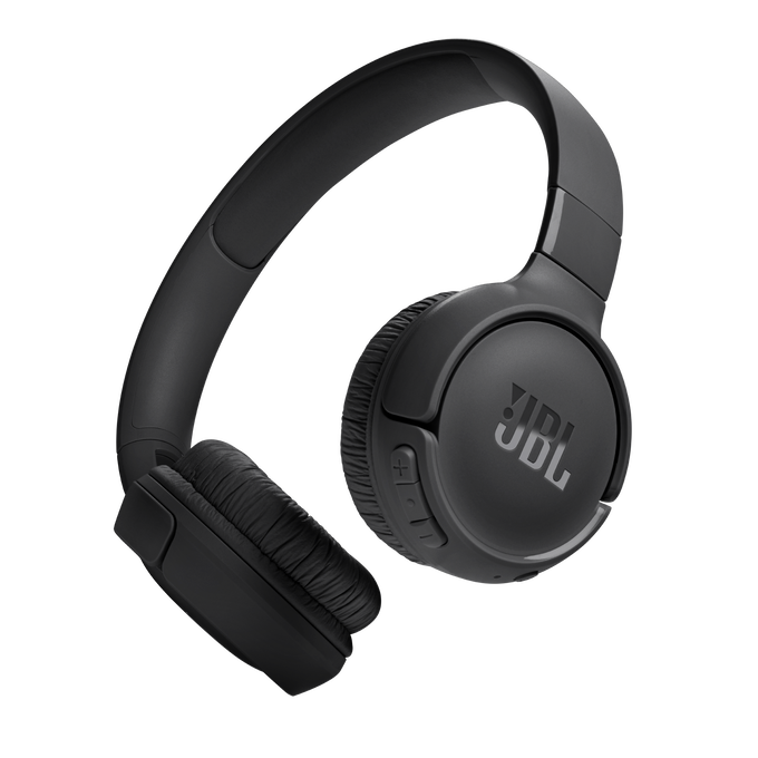 [JBLT520BTBLKEU] JBL Tune520BT - Wireless On-Ear Bluetooth Headphones | Black