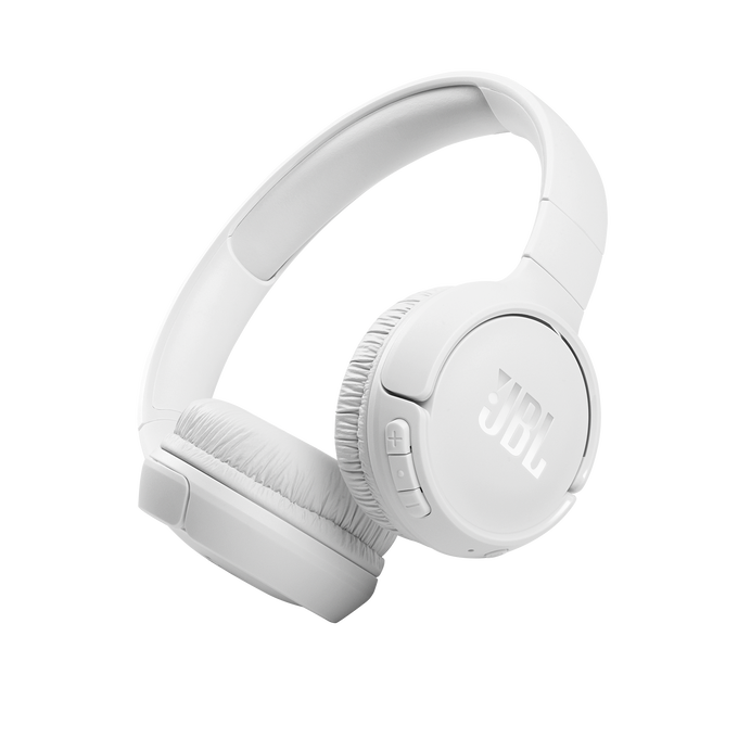 [JBLT520BTWHTEU] JBL Tune520BT - Wireless On-Ear Bluetooth Wireless Headphones | White