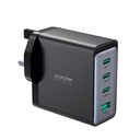 JoyRoom 100w 4 x USB (3C+1A) Ultra Fast Charger Kit | Black
