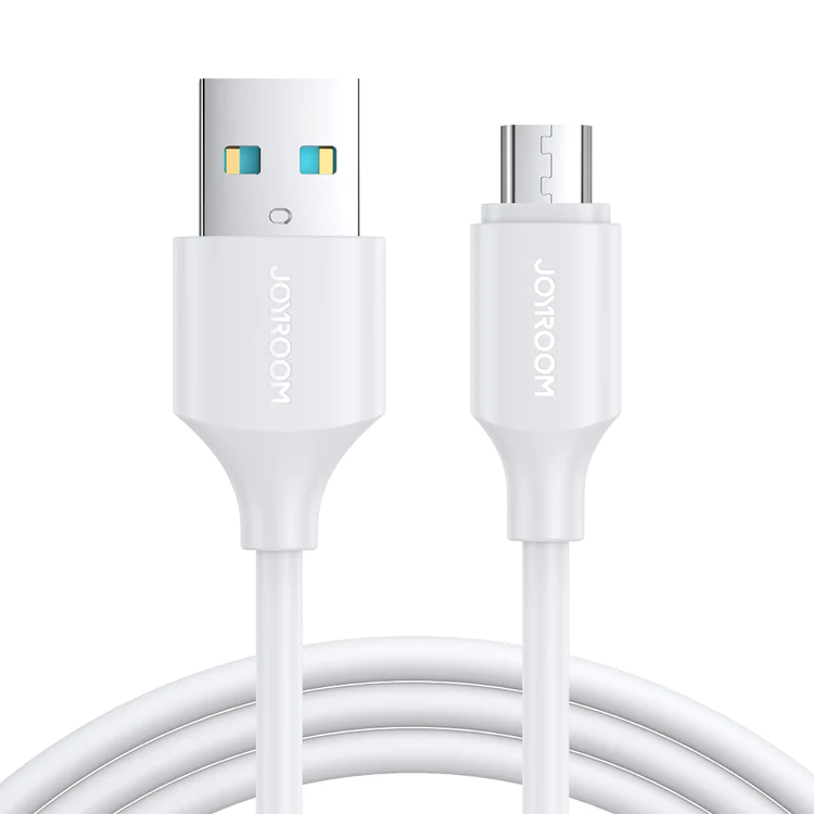 [S-UM018A9-W] JoyRoom 2.4a USB A - Micro USB Fast Charging Data Cable | 1.Mt White
