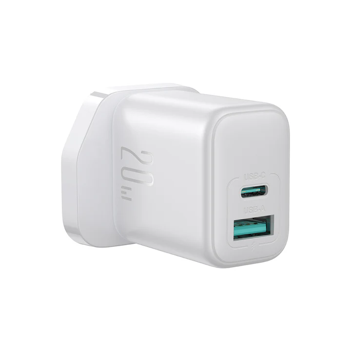 [JR-TCF21] JoyRoom 20W USB A + USB C Charger | Black